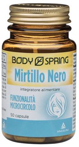 BODY SPRING MIRTILLO NERO 50 CAPSULE - Farma Nice
