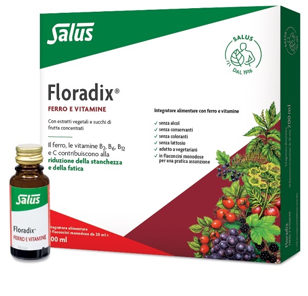 FLORADIX MONODOSE 10 FLACONCINI DA 20 ML - Farma Nice
