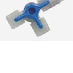 RUBINETTO A 3 VIE DELTA 3W WHITE CONNETTORI LUER LOCK GIREVOLI 1 PEZZO - Farma Nice