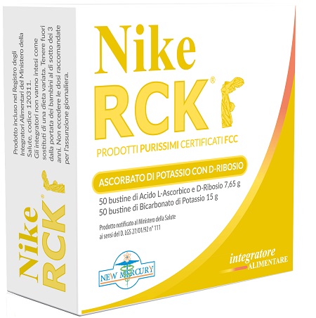 NIKE RCK ASCORBATO POTASSIO + RIBOSIO 100 BUSTINE 22,65 G - Farma Nice