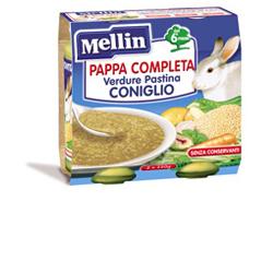 MELLIN PAPPA COMPLETA CONIGLIO 250 G 2 PEZZI - Farma Nice