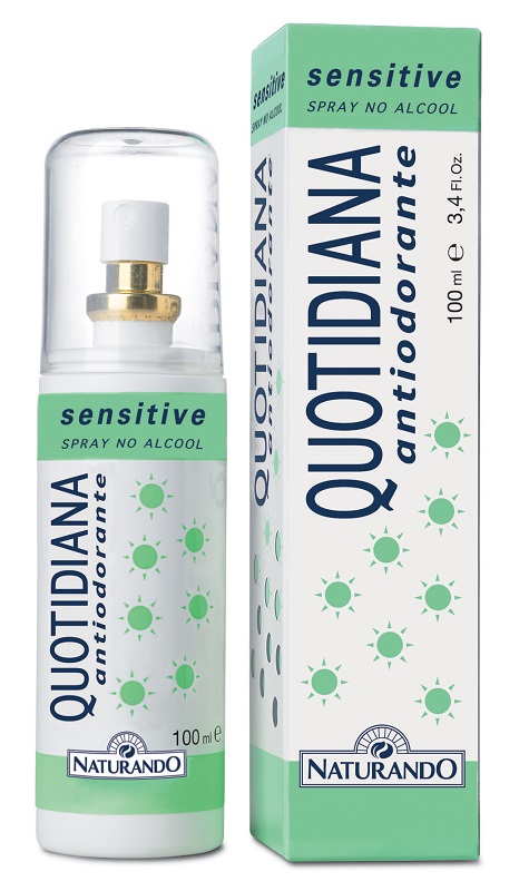 QUOTIDIANA ANTIODORANTE SPRAY SENSITIVE 100 ML - Farma Nice