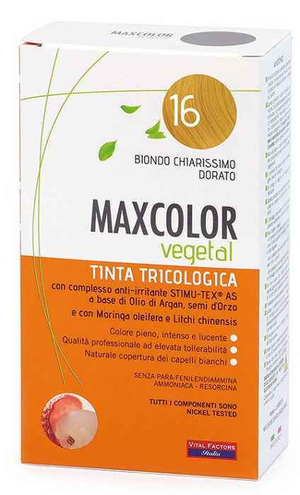 MAX COLOR VEGETAL 16 TINTURA 140 ML - Farma Nice