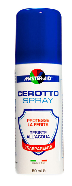 CEROTTO SPRAY MASTER-AID FLACONE 50ML CIRCA 80 APPLICAZIONI - Farma Nice