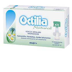 OCTILIA NATURAL GOCCE OCCHI IRRITATI E ARROSSATI 10 FLACONCINI MONODOSE 0,5 ML - Farma Nice