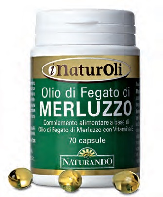 NATUROLI OLIO DI FEGATO DI MERLUZZO 70 SOFTGEL - Farma Nice