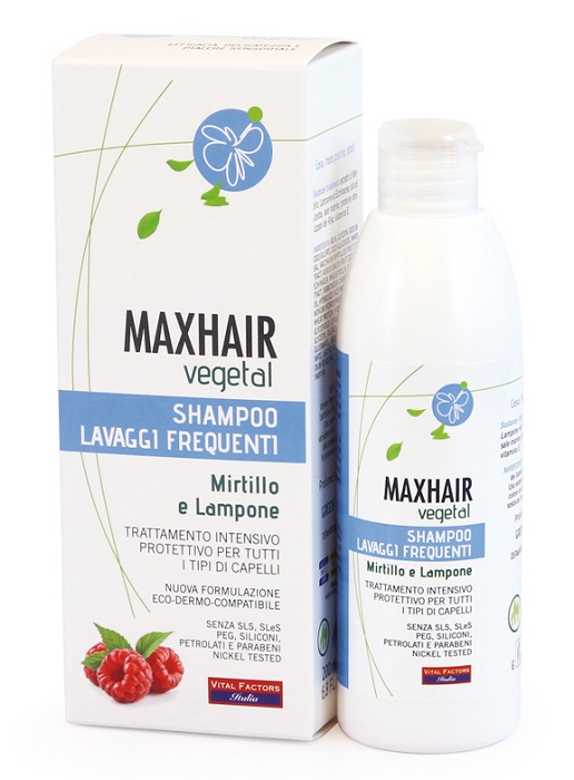 MAX HAIR VEGETAL SHAMPOO PER LAVAGGI FREQUENTI 200 ML - Farma Nice