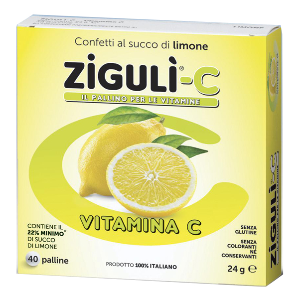 ZIGULI C LIMONE 40 CONFETTI 24 G - Farma Nice