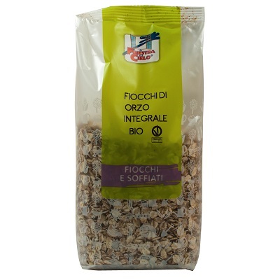 FIOCCHI DI ORZO INTEGRALE BIO 500 G - Farma Nice