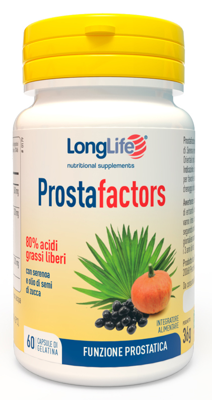 LONGLIFE PROSTAFACTORS 60 CAPSULE - Farma Nice