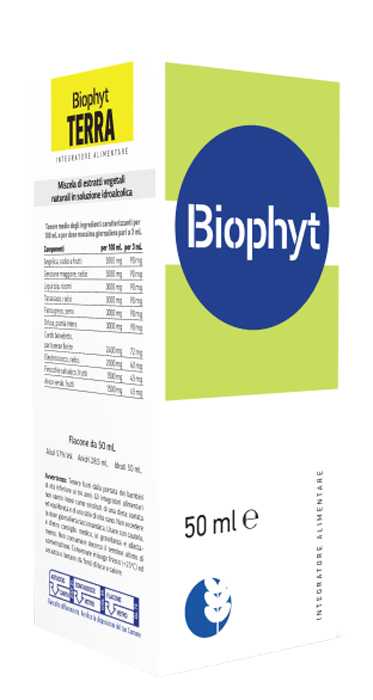 BIOPHYT TERRA 50 ML SOLUZIONE IDROALCOLICA - Farma Nice
