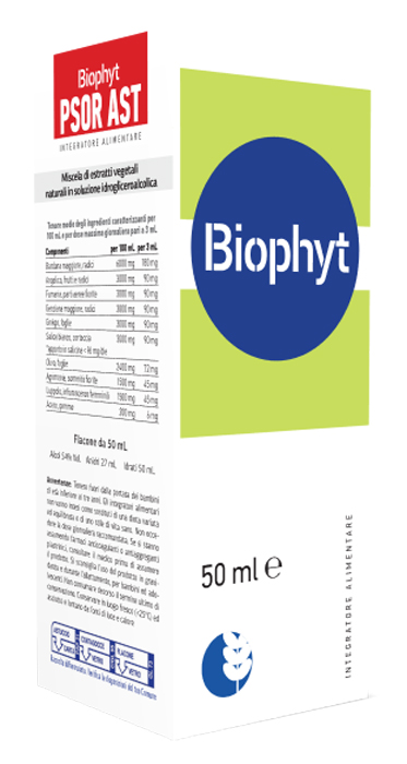 BIOPHYT PSOR AST 50 ML SOLUZIONE IDROALCOLICA - Farma Nice