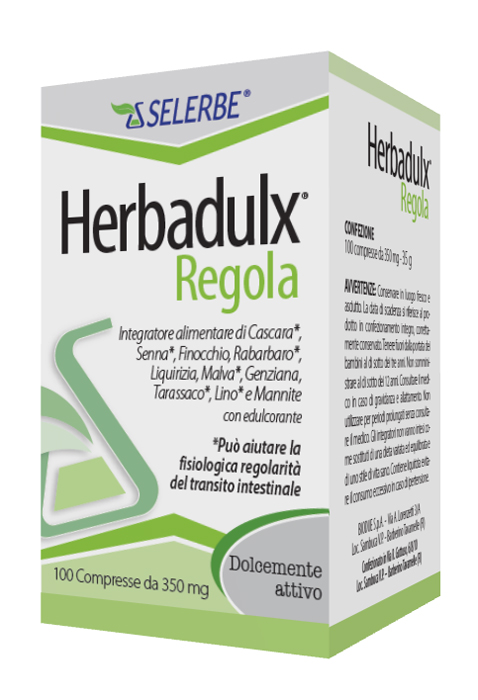 HERBADULX REGOLA 100 COMPRESSE - Farma Nice