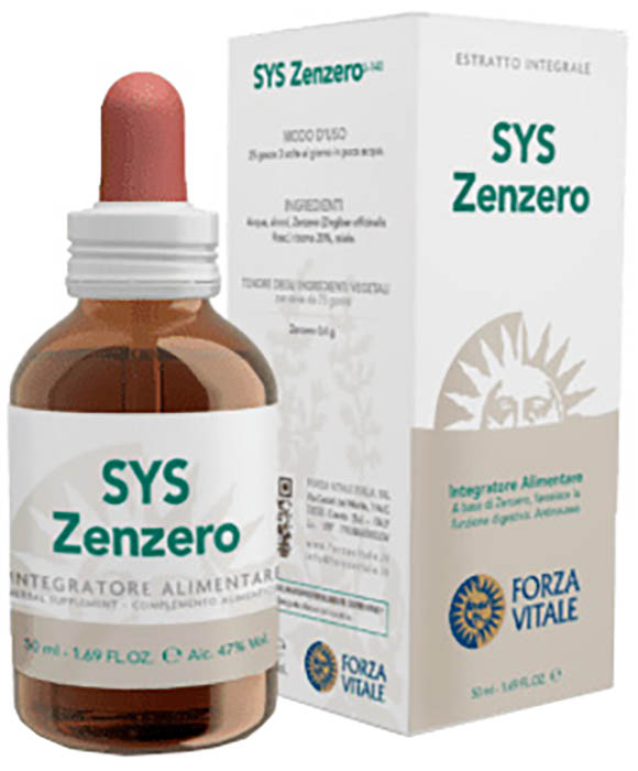 SYS ZENZERO GOCCE 50 ML - Farma Nice