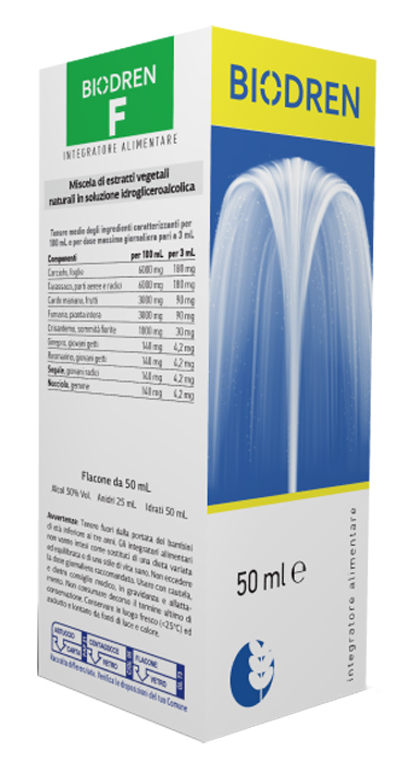BIODREN F 50 ML SOLUZIONE IDROALCOLICA - Farma Nice