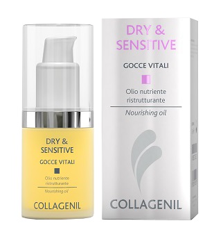 COLLAGENIL DRY & SENSITIVE GOCCE VITALI 30 ML - Farma Nice