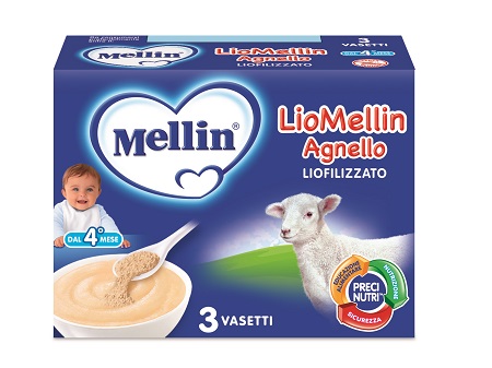 LIOMELLIN AGNELLO LIOFILIZZATO 10 G 3 PEZZI - Farma Nice