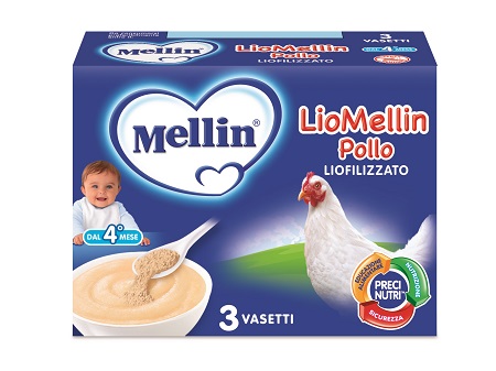 LIOMELLIN POLLO LIOFILIZZATO 10 G 3 PEZZI - Farma Nice