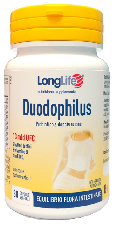 LONGLIFE DUODOPHILUS 30 CAPSULE VEGETALI - Farma Nice