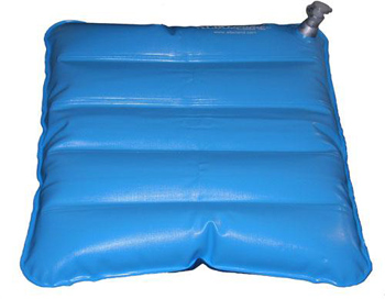CUSCINO ANTIDECUBITO AD ARIA/ACQUA DIMENSIONI 41X41CM, APPLICABILE SU SEDIE DA COMODO O SU CARROZZELLE CAMERA D'ARIA IN PVC ATOSSICO ELETTROSALDATO, PATTA ANTISCIVOLO IN PVC - Farma Nice