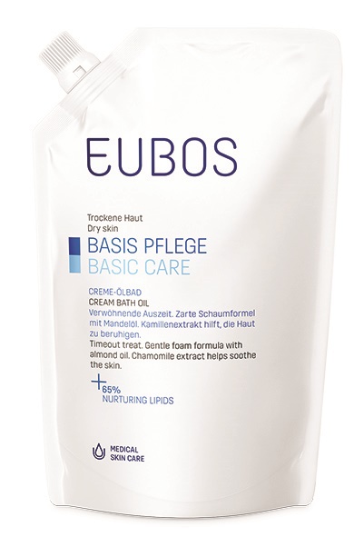 EUBOS OLIO BAGNO RICARICA 400 ML - Farma Nice
