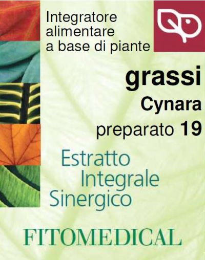 CYNARA GRASSI ESTRATTO INTEGRALE SINERGICO 60 ML PREPARATO 19 - Farma Nice
