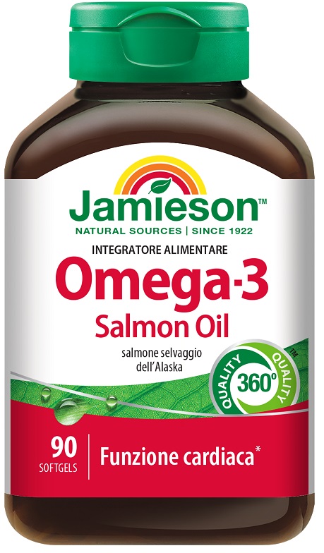 OMEGA 3 SALMON OIL 90 PERLE - Farma Nice
