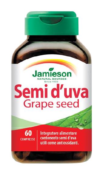 SEMI UVA GRAPE SEED JAMIESON 60 COMPRESSE - Farma Nice