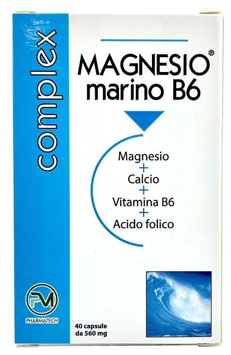 MAGNESIO MARINO B6 40 CAPSULE - Farma Nice