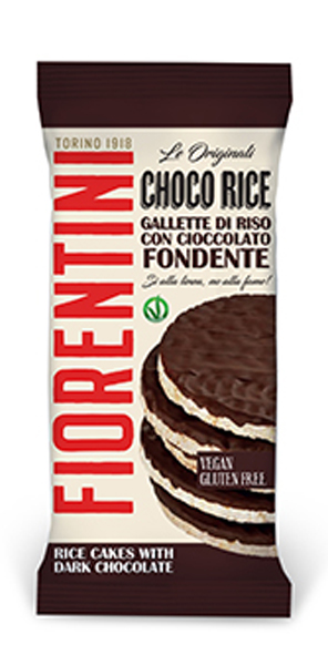 CHOCO RICE GALLETTE DI RISO CON CIOCCOLATO FONDENTE 100 G - Farma Nice