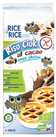 RICE&RICE RISO CIOK AL CACAO 6 X 33 G - Farma Nice