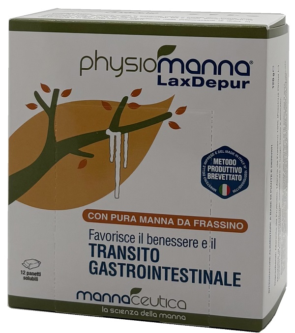 PHYSIOMANNA LAXDEPUR MANNITE DUFOUR 12 PANETTI SOLUBILI DA 10 G - Farma Nice