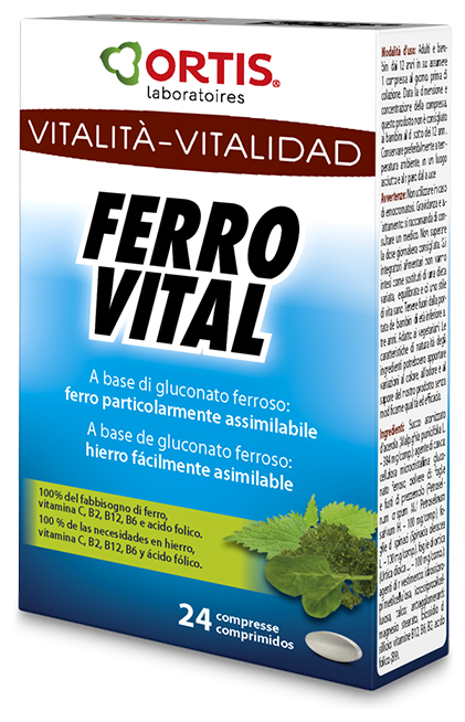 FERRO VITAL PLUS 24 COMPRESSE - Farma Nice