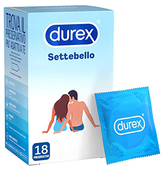 PROFILATTICO DUREX SETTEBELLO CLASSICO 18 PEZZI - Farma Nice