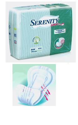 PANNOLONE PER INCONTINENZA A MUTANDINA SERENITY SOFTDRY+ ALOE MAXI MEDIUM 15 PEZZI - Farma Nice
