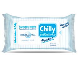 CHILLY SALVIETTE INTIMO BIO ANTI BATTERICHE 12 SALVIETTE - Farma Nice