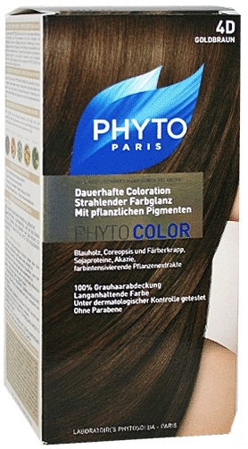 PHYTO PARIS PHYTOCOLOR 4D CASTANO CHIARO DORATO - Farma Nice