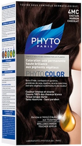 PHYTO PARIS PHYTOCOLOR 4MC CASTANO MARRONE CIOCCOLATO - Farma Nice