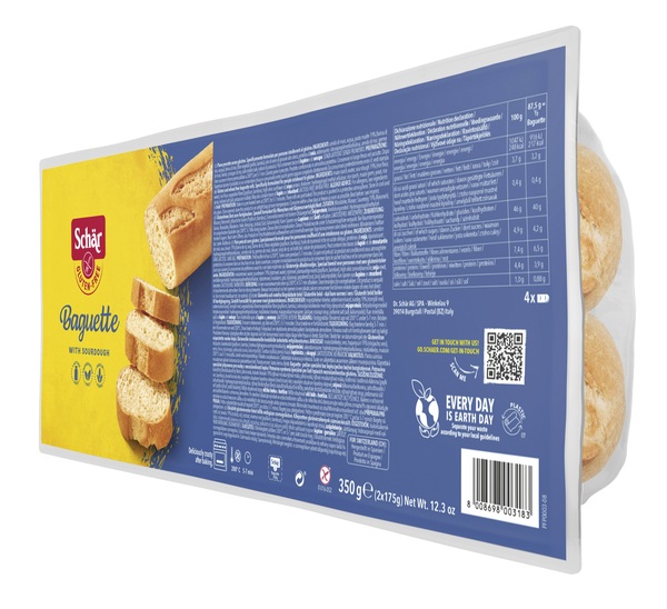 SCHAR BAGUETTE SENZA LATTOSIO 2 X 175 G - Farma Nice