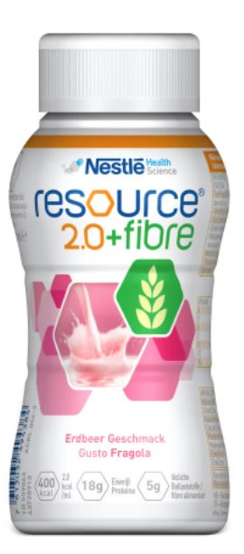 RESOURCE 2,0 + FIBRE FRAGOLA 200 ML - Farma Nice