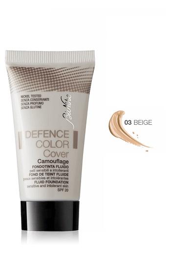 DEFENCE COLOR COVER FONDOTINTA FLUIDO 03 BEIGE 30 ML - Farma Nice