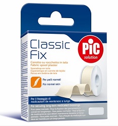 CEROTTO IN ROCCHETTO CLASSIC FIX WHITE 2,5X500 CM FUSTELLA - Farma Nice
