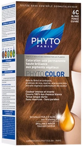 PHYTO PARIS PHYTOCOLOR 6C BIONDO SCURO RAMATO - Farma Nice