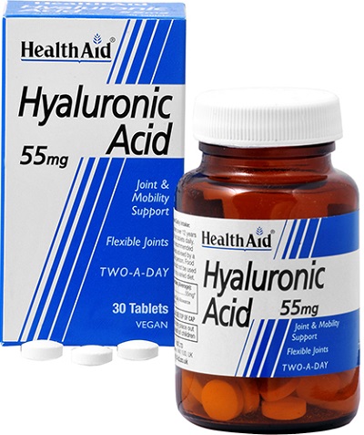ACIDO IALURONICO HYALURONIC ACID 55MG 30 COMPRESSE - Farma Nice