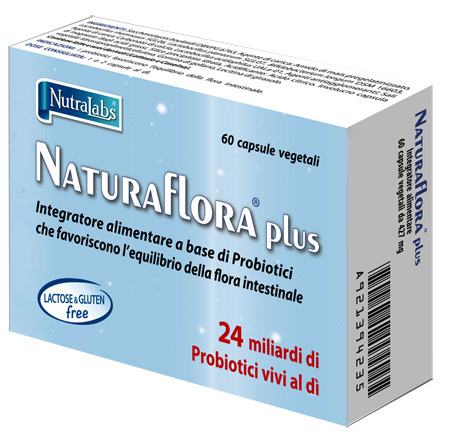 NATURAFLORA PLUS 60 CAPSULE VEGETALI - Farma Nice