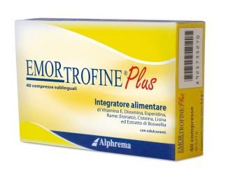 EMORTROFINE PLUS 40 COMPRESSE SUBLINGUALI - Farma Nice