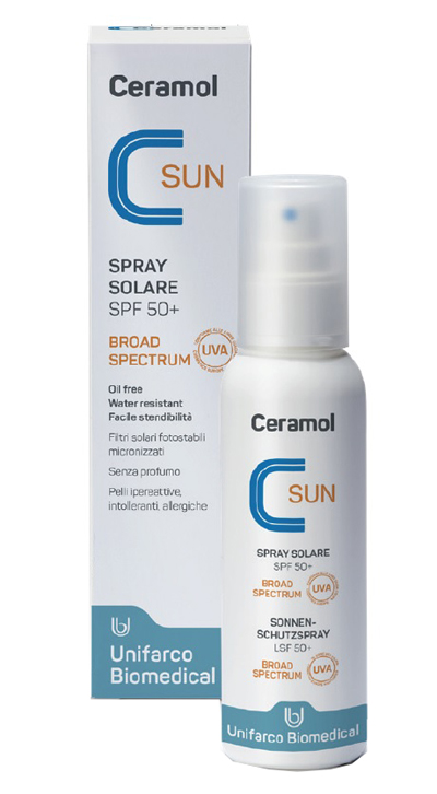 CERAMOL SUN SPRAY SPF 50+ 125 ML - Farma Nice