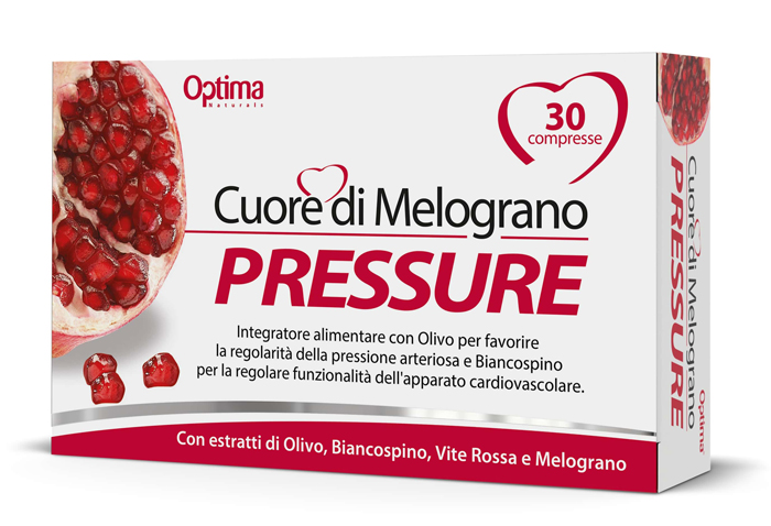 CUORE DI MELOGRANO PRESSURE 30 COMPRESSE 1 G - Farma Nice