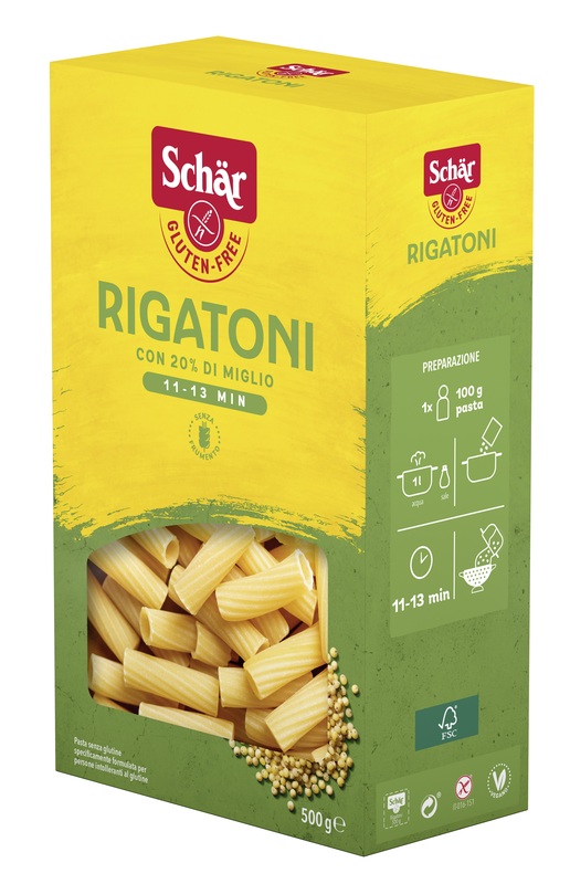 SCHAR RIGATONI 500 G - Farma Nice
