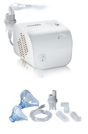 MICROLIFE AEROSOL COMPACT BASIC NEB100 CON BORSINA - Farma Nice